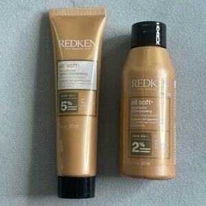 🧳 REDKEN | ALL SOFT SHAMPOO AND CONDITIONER